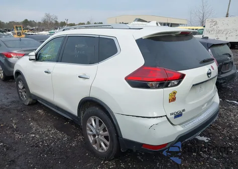 2017 Nissan Rogue Sv из США, поврежденный, VIN JN8AT2MT3HW153853